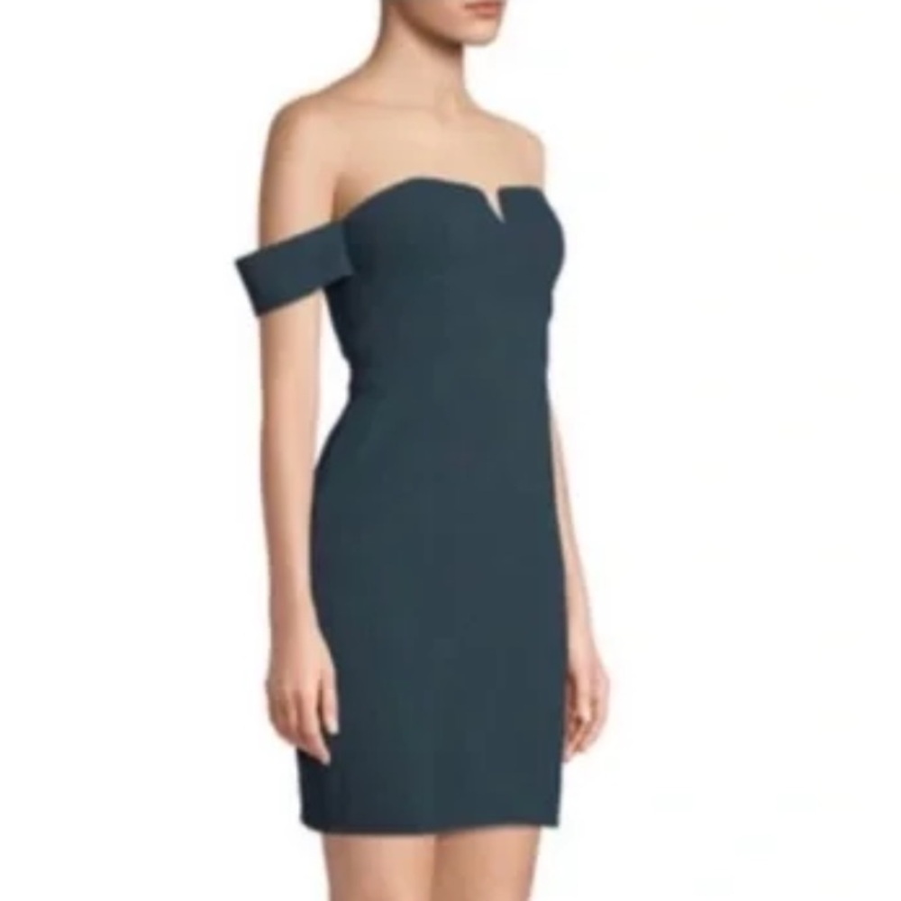 NWT Aidan Mattox Off The Shoulder Dress